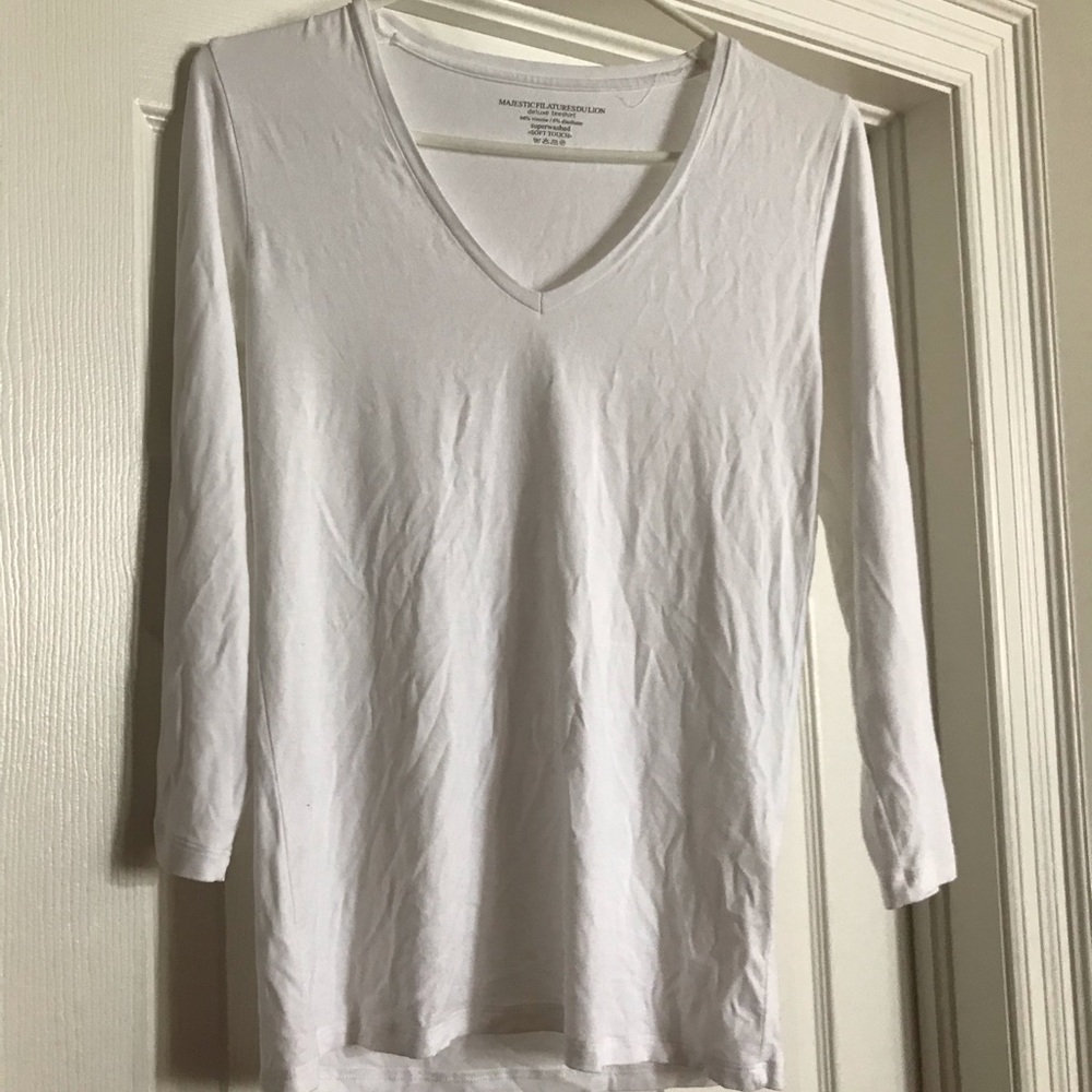 NWOT Majestic Filatures Long Sleeve Top